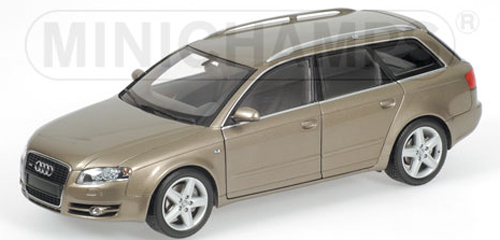 Audi A4 B7 Kombi Avant 2005 beige metallik 1:18, Modelltoys