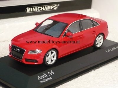 Audi A4 rot 2004 - Audi - BRC Modellauto