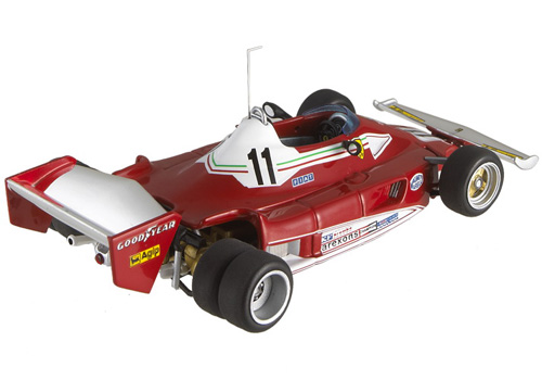 Niki Lauda 1/43 Scale Mattel Elite V8380 Ferrari 312 T2 6 Wheels Test 1977 