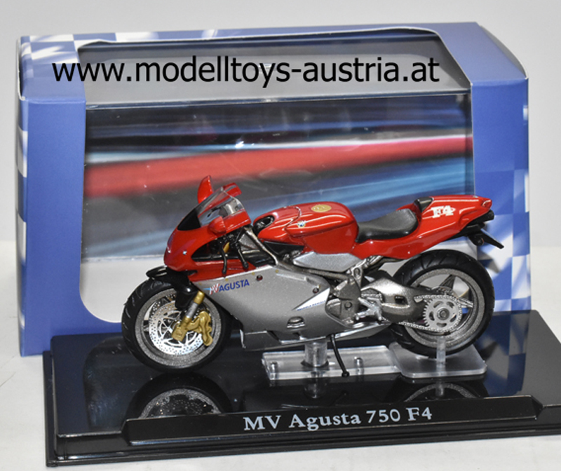 Mv Agusta 750 f4 1:24 motocicleta-modelo 