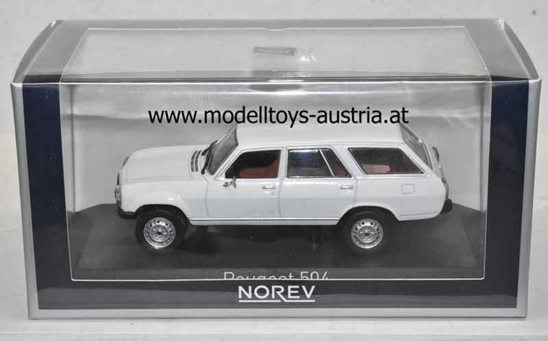 Peugeot 504 Break Kombi 4x4 1980 DANGEL white 1:43