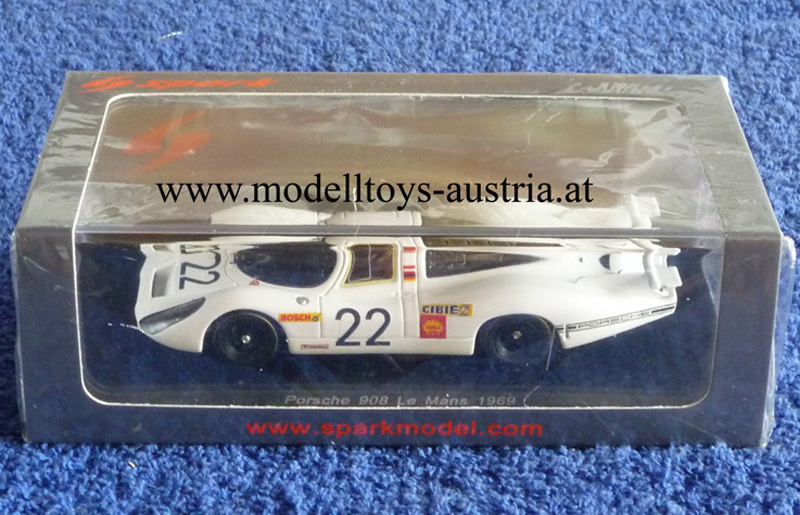 Porsche 908 Langheck 1969 Le Mans Rudi LINS / Willi HAUHSEN 143