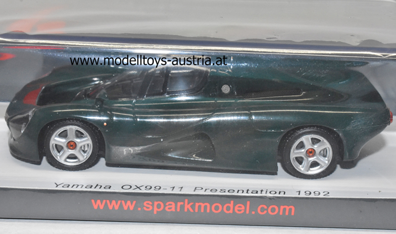 Yamaha OX99-11 1992 PRESENTATION dark green 1:43, Modelltoys