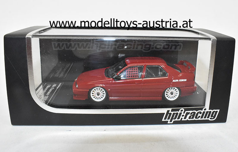 Alfa Romeo 155 TS Silverstone red 1:43, Modelltoys-Austria