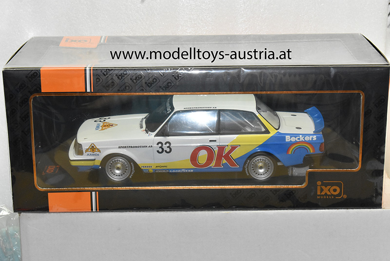 ミニカー　1/18 ボルボ 240 ターボ 1985年ゾルダーETCC #33 P.-G.Andersson/G.Petersson/M.Linden [18RMC105B] kbmart_18rmc105b