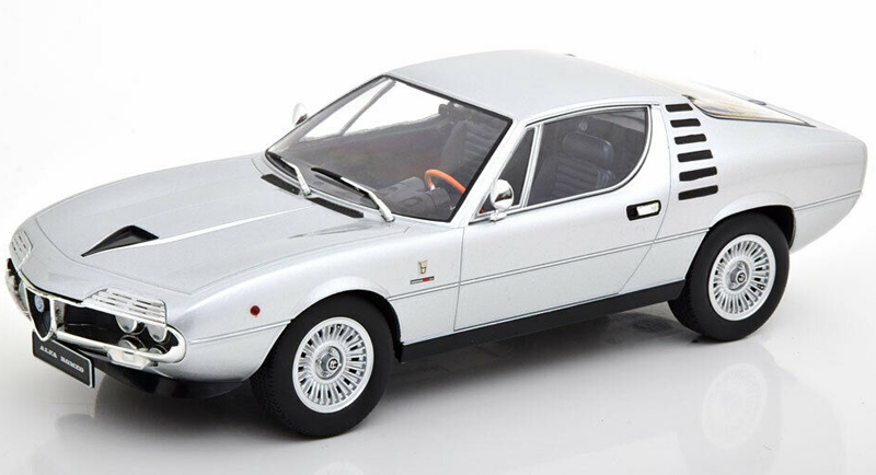 Alfa Romeo Montreal 1970 silver 1:18, Modelltoys-Austria