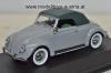 VW Käfer HEBMÜLLER Cabrio SOFTTOP 1949 grau 1:43