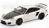 Porsche 911 997 II Coupe GT2 RS 2011 weiss / carbon und schwarzen Felgen 1:18
