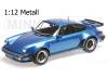 Porsche 911 930 Coupe G Modell Turbo 1977 blau metallik 1:12