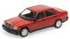 Mercedes Benz W201 190E 1982 red 1:18