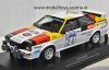 Audi Quattro Coupe 1982 Lombard RAC Rallye Harald DEMUTH / John DANIELS 1:18