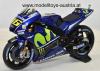 Yamaha YZR-M1 2017 Moto GP Valentino ROSSI Movistar Yamaha MotoGP Team 1:18