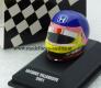 2001 Helmet Bell 2001 Jacques VILLENEUVE BAR Honda 1:8