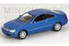 Mercedes Benz C209 CLK Class Coupe 2002 blue metallic 1:43