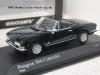 Peugeot 504 Cabrio 1974 schwarz 1:43