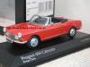 Peugeot 404 Cabrio 1962 rot 1:43