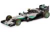 Mercedes GP PETRONAS AMG W07 Hybrid 2016 WORLD CHAMPION Nico ROSBERG Abu Dhabi GP 1:43 Minichamps