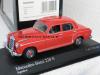 Mercedes Benz W180 Limousine Ponton 220 S 1956 rot 1:43