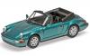 Porsche 911 964 Cabrio Carrera 2 1990 türkis metallik 1:43