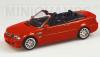 BMW E46 Cabrio M3 2001 rot 1:43