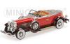 Düsenberg Torpedo J Cabriolet 1929 silver / red 1:43