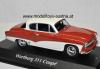 Wartburg 311 Coupe 1958 rot / weiss 1:43
