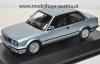 BMW E30 Limousine 2-türig 1986 silber blau metallik 1:43
