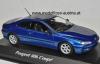 Peugeot 406 Coupe 1997 blue metallic 1:43