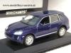 Porsche Cayenne S 2007 blau metallik 1:43