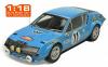 Renault Alpine A310 1975 Rally Monta Carlo A. Warmbold / J. Davenport 1:18