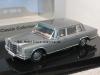 Mercedes Benz W100 600 Pullman Limousine SWB short Tail silver metallic 1:43