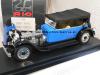 Bugatti Royale Torpedo Cabriolet closed blue 1:43