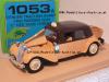 Citroen Traction Avant TAXI Paris 1939 1:43