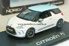 Citroen DS3 DS 3 2010 white / blue 1:43