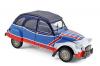 Citroen 2CV 2 CV BASKET 1976 weiss / blau / rot 1:18