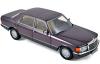 Mercedes Benz W126 Limousine 560 SEL 1991 purple bornit metallik 1:18