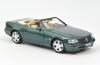 Mercedes Benz R129 SL 500 Cabrio 1999 grün metallik 1:18