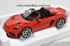 Porsche 718 Boxster 982 Spyder RS Cabrio 2023 rot 1:18