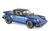 Porsche 911 Targa G Model Turbo 3.3 1987 blue metallic 1:18