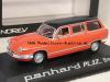 Panhard PL 17 Break 1964 red 1:43