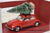 VW Käfer 1303 Limousine 1973 mit Weihnachtsbaum rot 1:43