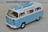 VW T2 Bus Transporter blau / weiss 1:43