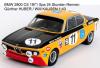 BMW 2800 CS Alpina 1971 Spa 24 Stunden Rennen Günther HUBER / Willi KAUSEN 1:43