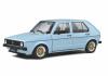 VW Golf I Golf 1 Limousine 4-türig CUSTOM hell blau 1:18