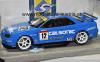 Nissan Skyline R34 GT-R 2000 CALSONIC blau 1:18