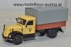 ÖAF 2D50 Schnellaster Flatbed with Tarpaulin Austrian Post 1:87 HO