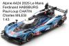Alpine A424 2025 Le Mans Ferdinand HABSBURG / Paul-Loup CHATIN / Charles MILESI 1:43