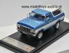Ford Bronco SUV 4x4 1978 blue / white 1:43