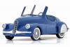 A.L.C.A. ALCA Volpe Cabrio Micro Car Bubble Car 1947 blau 1:43
