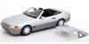 Mercedes Benz R129 Cabrio 500 SL 1993 silber metallik 1:18